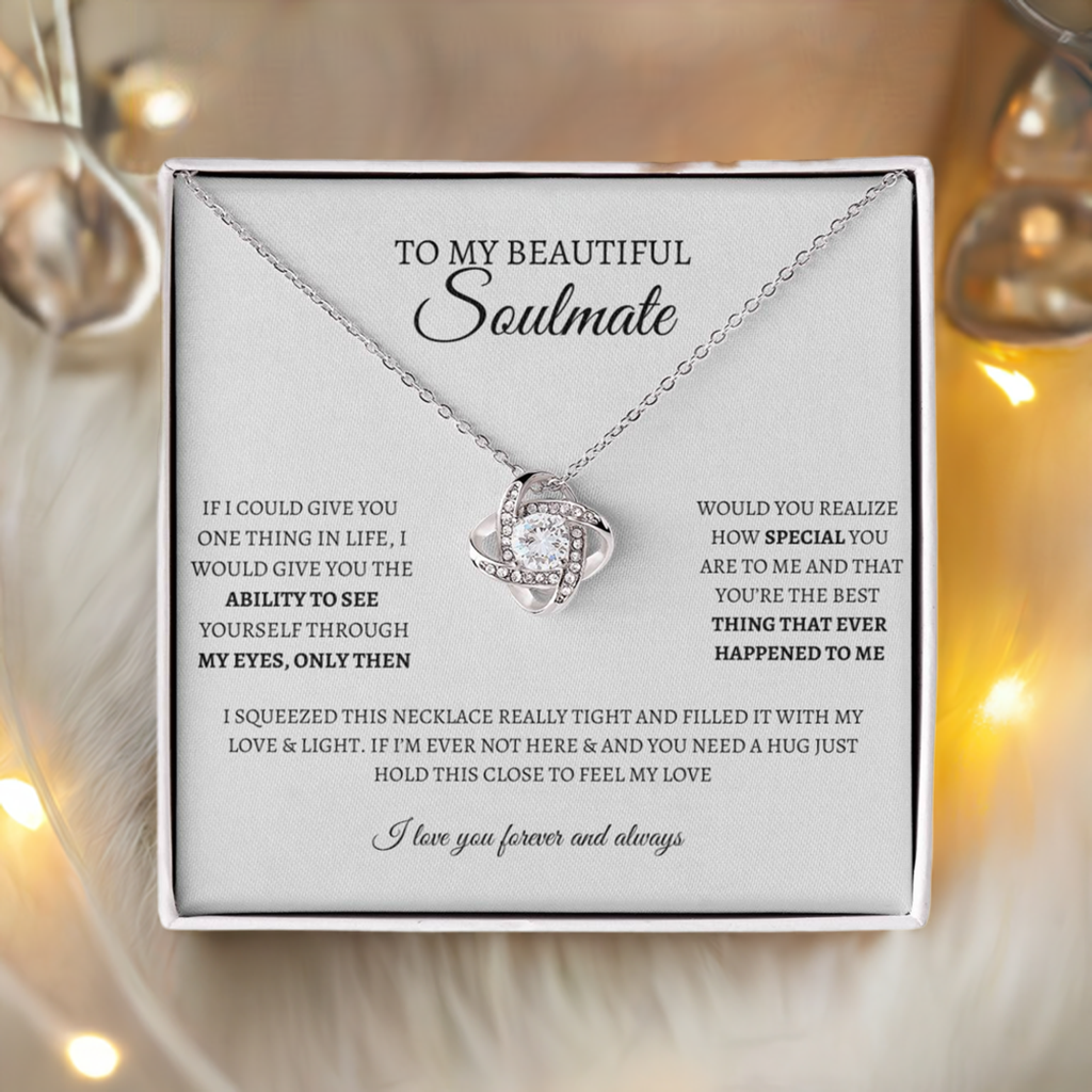 Beautiful Soulmate | LoveKnot Necklace