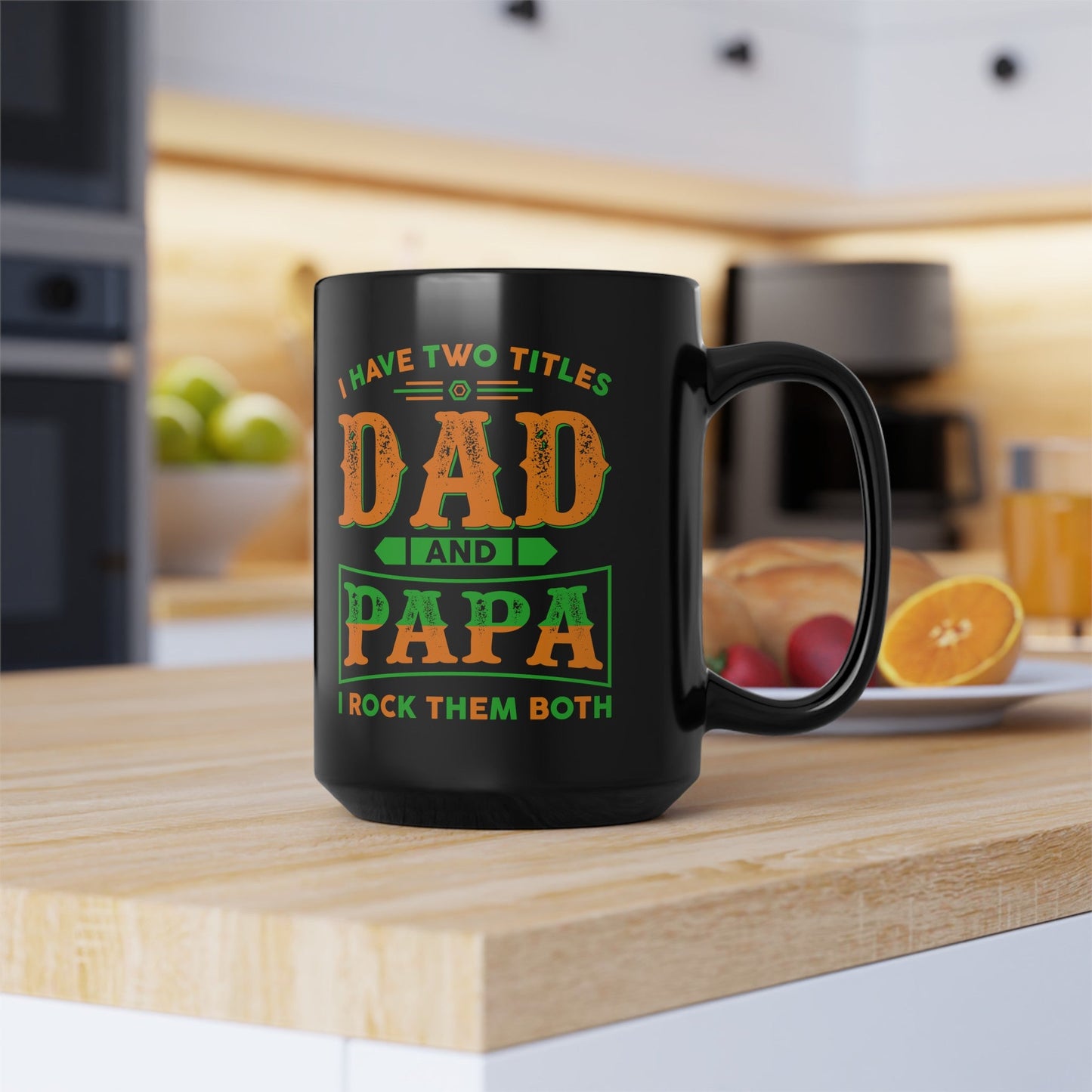 Dad Black Mug (11oz, 15oz)