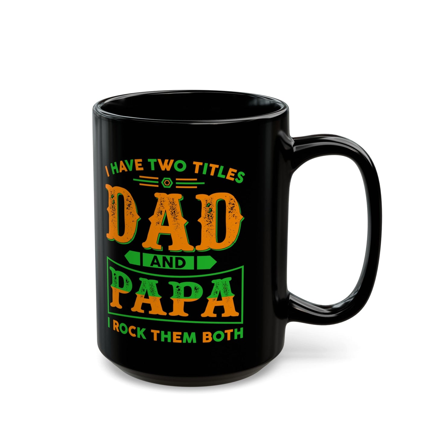 Dad Black Mug (11oz, 15oz)