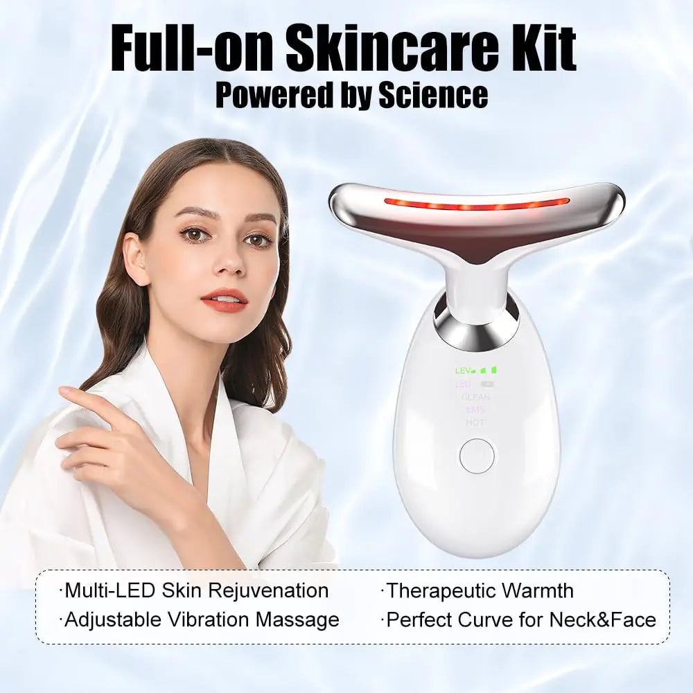 Firming Wrinkle Facial and Neck Device