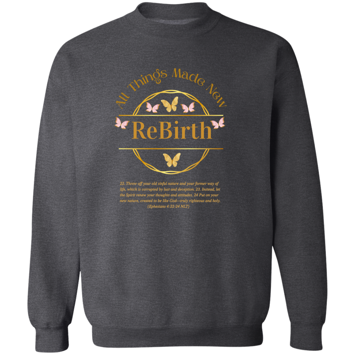 ReBirth Crewneck Pullover Sweatshirt