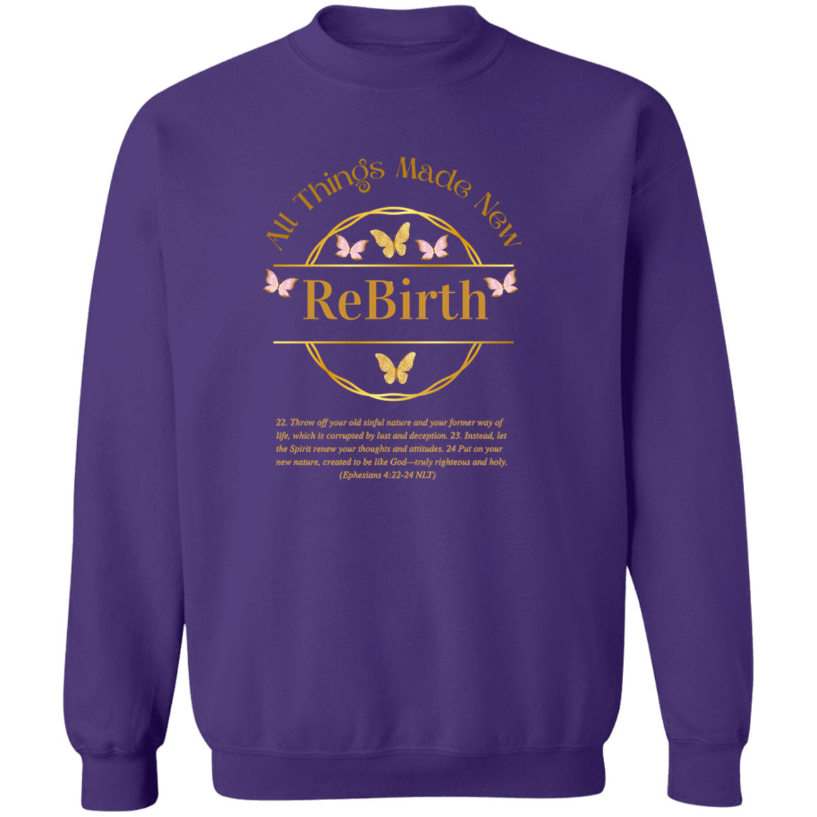 ReBirth Crewneck Pullover Sweatshirt