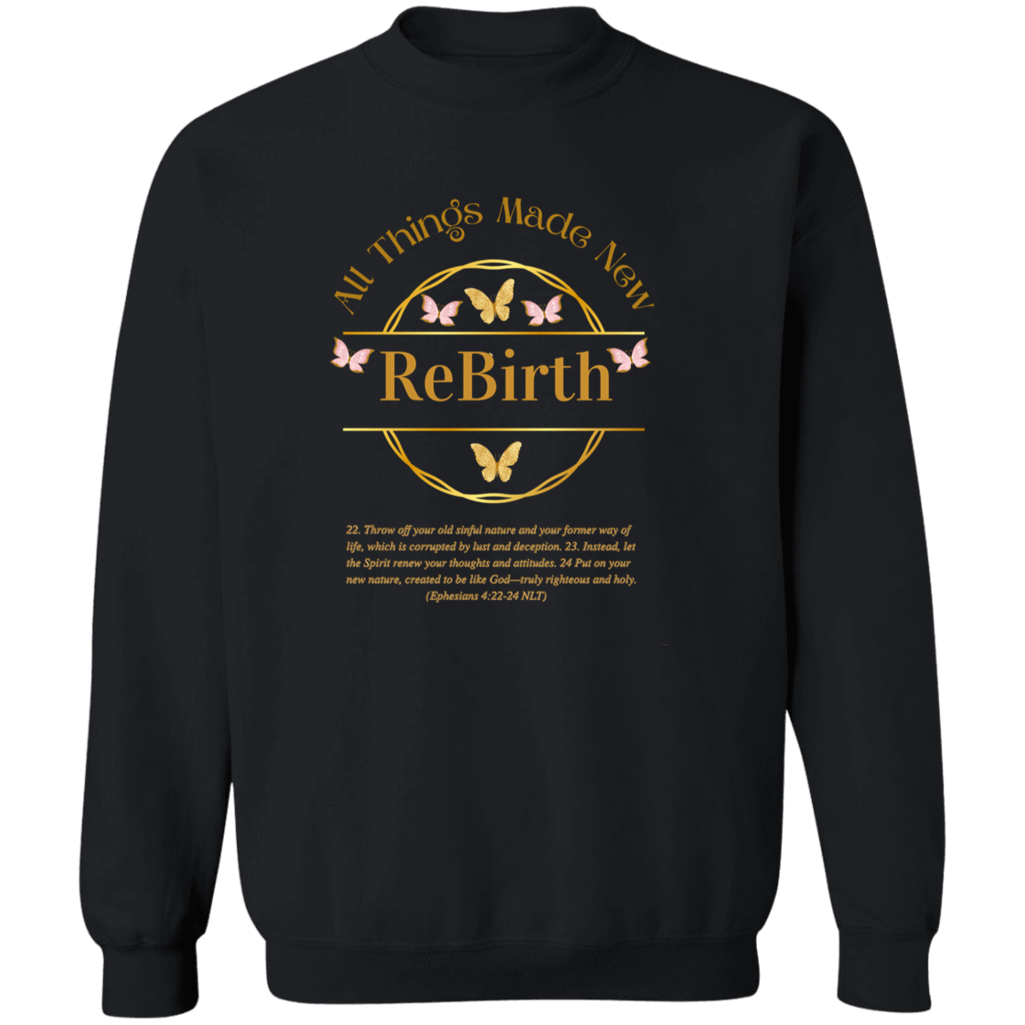 ReBirth Crewneck Pullover Sweatshirt