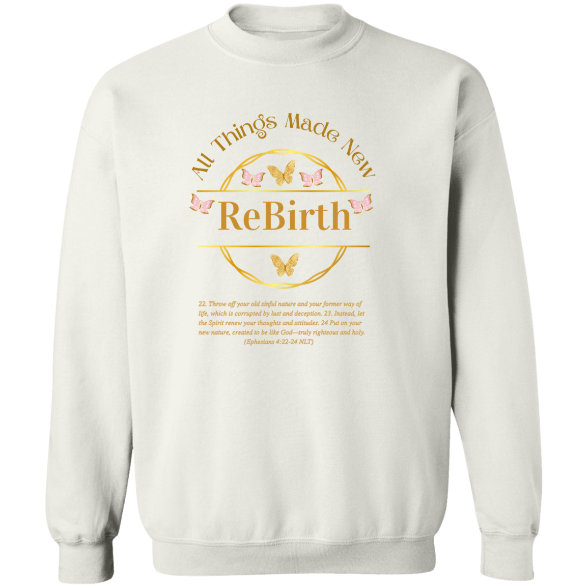 ReBirth Crewneck Pullover Sweatshirt