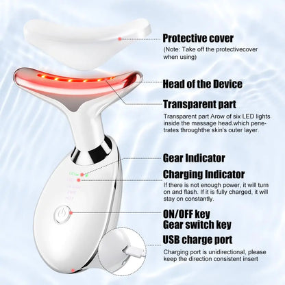 Firming Wrinkle Facial and Neck Device