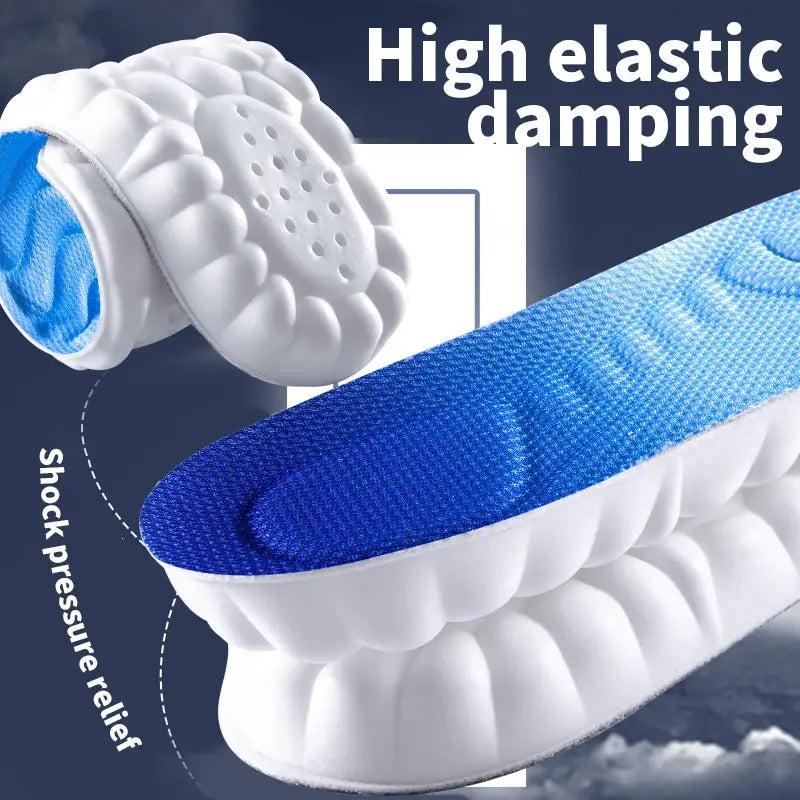 4D Cloud Sports Insoles: Orthopedic