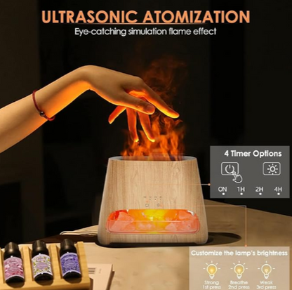 ZenSalt Himalayan Diffuser Lamp