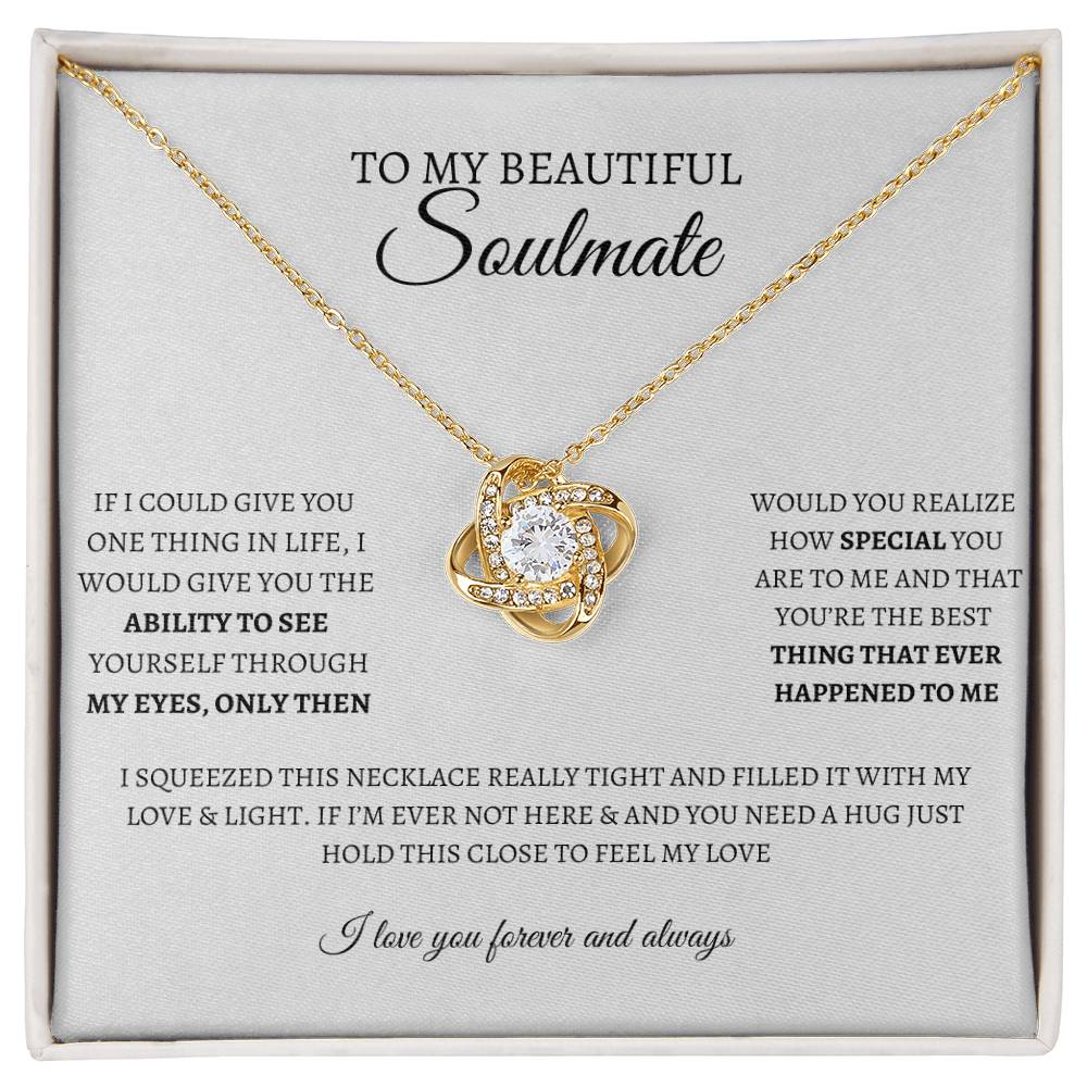 Beautiful Soulmate | LoveKnot Necklace