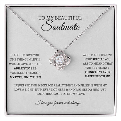 Beautiful Soulmate | LoveKnot Necklace