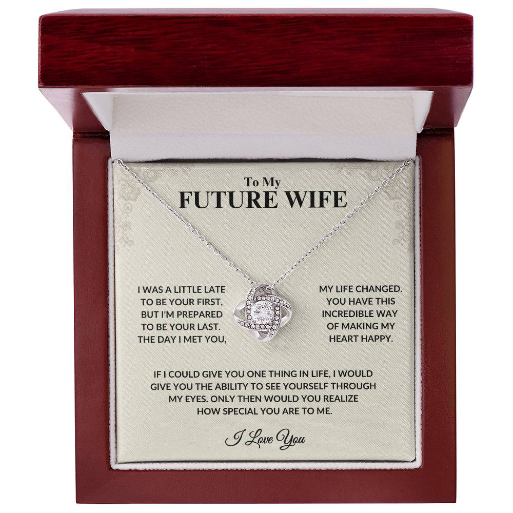 To My Future Wife | LoveKnot Necklace