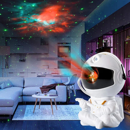 Astronaut Galaxy Light Show