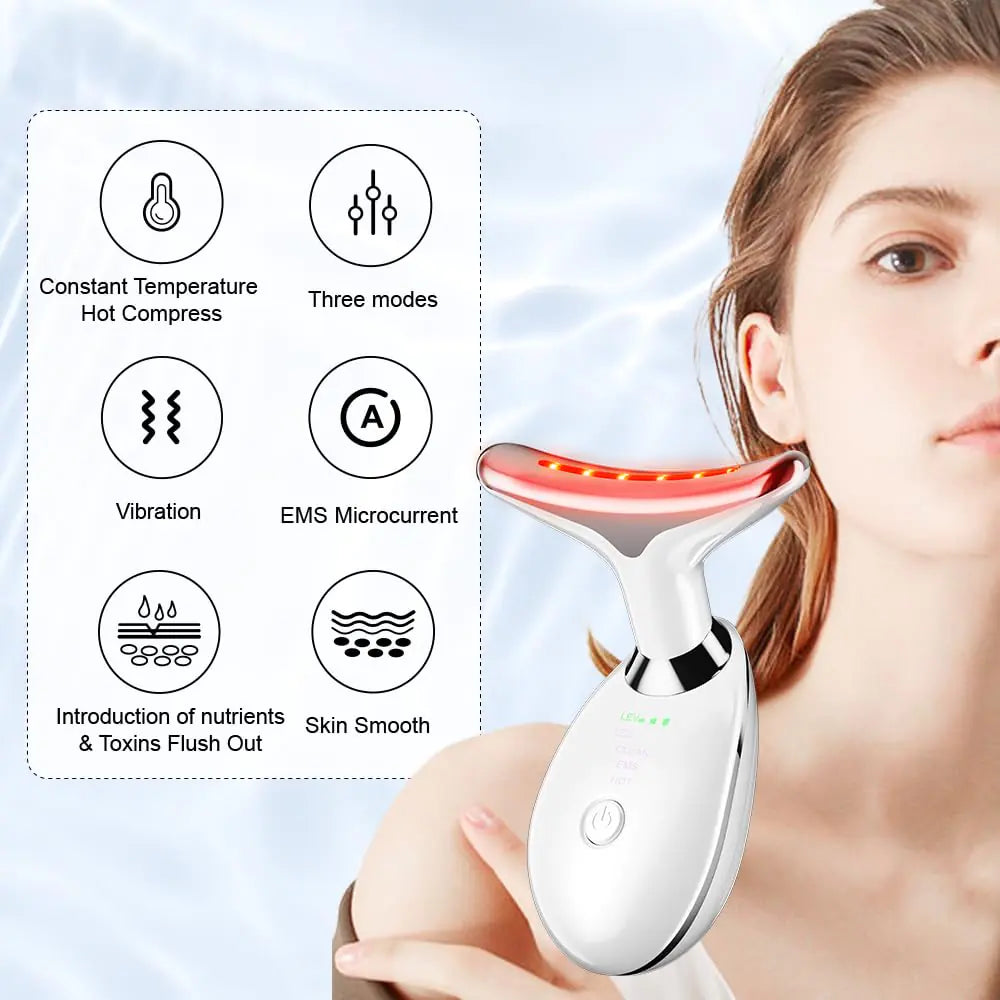 Firming Wrinkle Facial and Neck Device